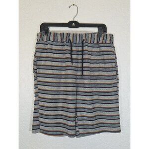 Men's Earth Bound Trading Cloak Shorts Cotton Blend Pull On Large